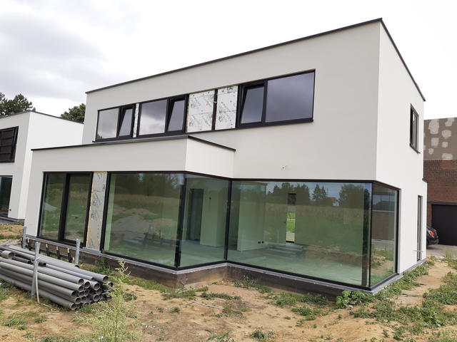 Bouwen van een woning met carport