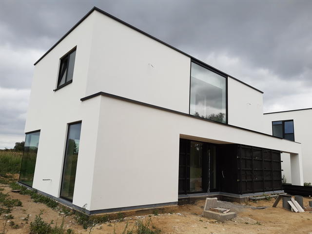 Bouwen van een woning met carport
